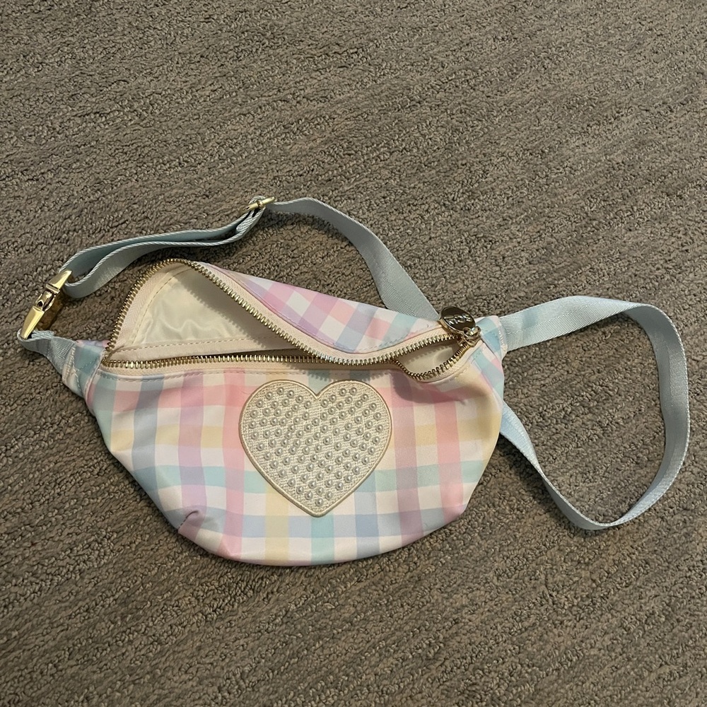 Stoney Clover Lane Rainbow Gingham Classic Fanny